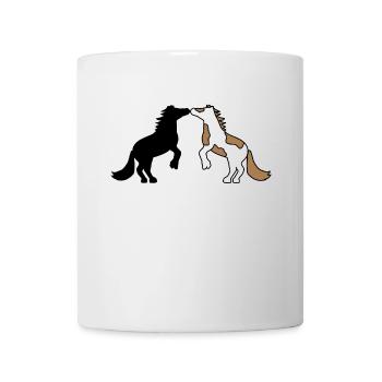 Islandpferde Pferde Pferdeliebe Galopp Araber - Tasse - Weiß - Vorne