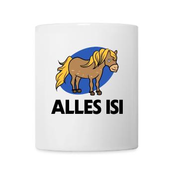 Cool Statement Islandpferde Islandponys Pony - Tasse - Weiß - Vorne