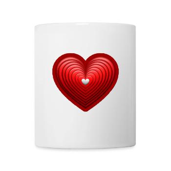 tief_im_HERZEN - Mug - white - Front