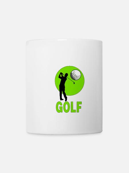 Golf - Tasse - Weiß