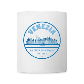 Ville d’Eau de la Skyline de Venise - Mug blanc - blanc - Devant
