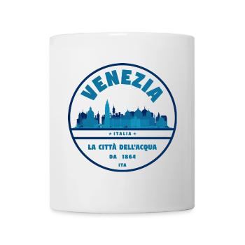 Venezia Skyline Stamp - Mug - white - Front