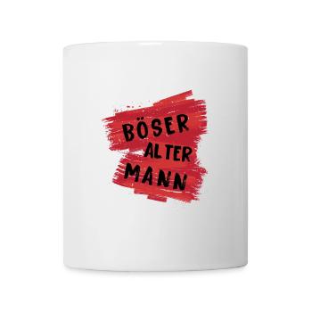 Böser Alter Mann - Tasse - Weiß - Vorne