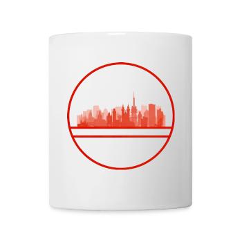 Praha Skyline Seal - Mug - white - Front