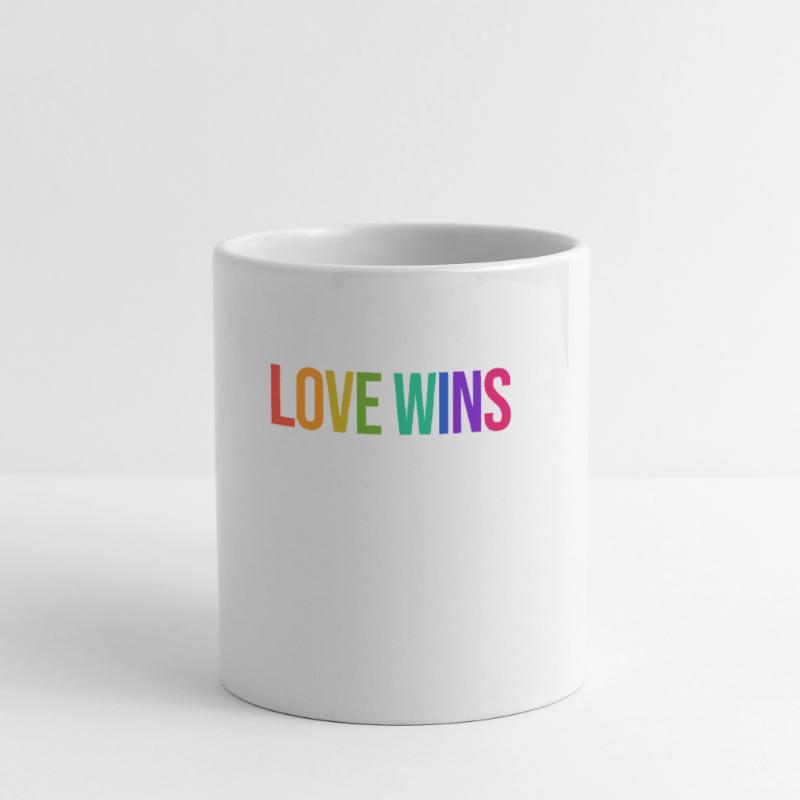 Rainbow Lgbt Equality Statement Pride Mug