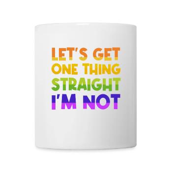 Humorvoll Statement Homosexuell Lgbt Lesbisch - Tasse - Weiß - Vorne