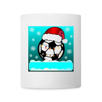 Cadeaux de Noël personnalisés - NOM DE FOOTBALL - Mug blanc - blanc - Devant