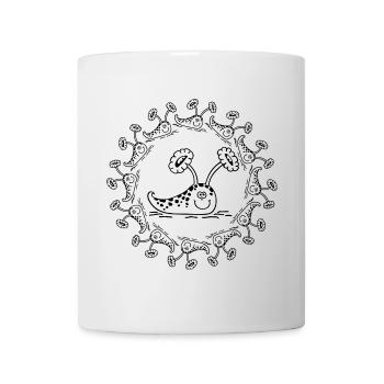 Tiger snail - Mug - white - Front