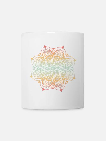 Mandala - Mug blanc - blanc