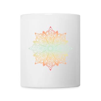 Mandala - Tasse - Weiß - Vorne