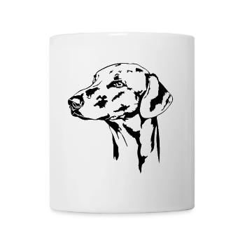 AZAWAKH Portrait Chiens Lévriers Wilsigns - Mug blanc - blanc - Devant