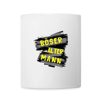 Böser Alter Mann - Tasse - Weiß - Vorne
