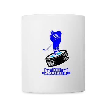 hockey sur glace - Mug - white - Front