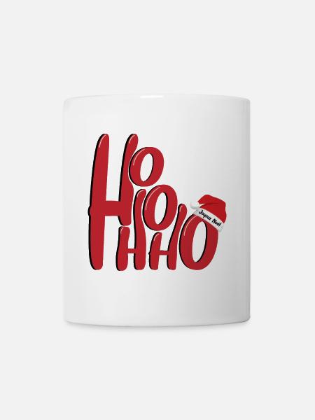 HOHOHO - Mug blanc - blanc