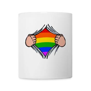 LGBT rights gay rainbow bisexual - Mug - white - Front