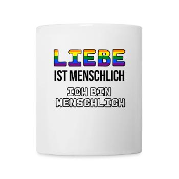 Beziehung Rechte Homosexueller Lgbt Statement - Tasse - Weiß - Vorne