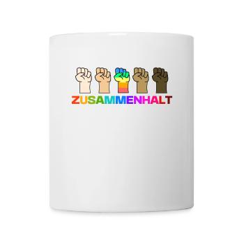 Beziehung Lgbt Gleichberechtigung Spruch Lesbisch - Tasse - Weiß - Vorne