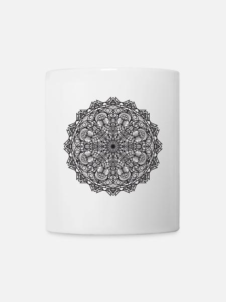 Mandala - Mug blanc - blanc