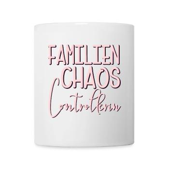 Familien Chaos Controllerin - Tasse - Weiß - Vorne