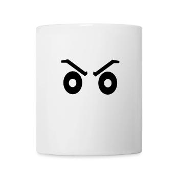 Night Eyes Minimalisme - Mug blanc - blanc - Devant