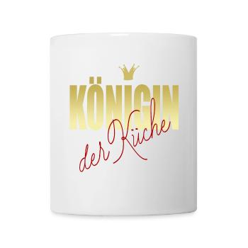 KÖNIGIN der Küche - Tasse - Weiß - Vorne