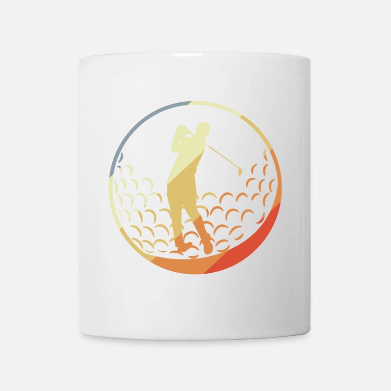 Golfspieler - Tasse - Weiß