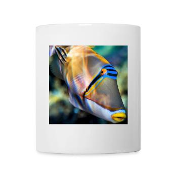 Picassopusherfish portrait faune - Mug blanc - blanc - Devant