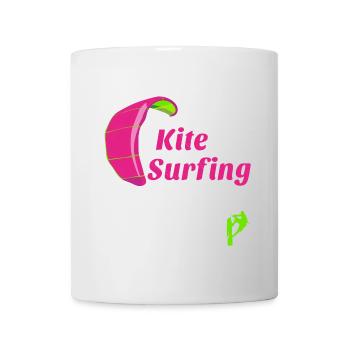 Kite surfing - Mug - white - Front