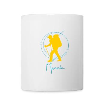 walking - Mug - white - Front