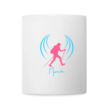 Walking - Mug - white - Front