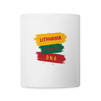 Lithuania is in my DNA - Mug - white - Front