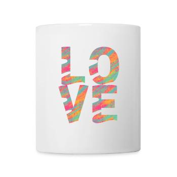 LIEBE - Tasse - Weiß - Vorne