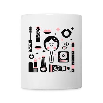 Disco Make Up Revival L Black Pink - Mug blanc - blanc - Devant