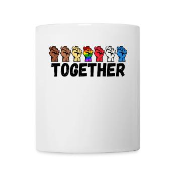 Stolz Lgbt Spruch Pride Homosexuell Beziehung Gay - Tasse - Weiß - Vorne