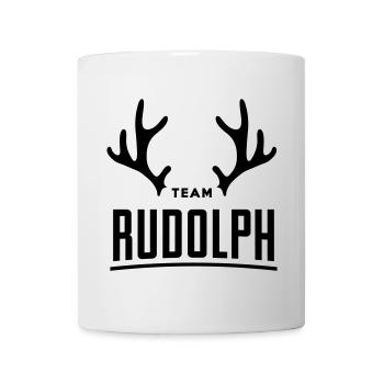 Team Rudolph Weihnachten Weihnachten Santa Rentiere - Tasse - Weiß - Vorne