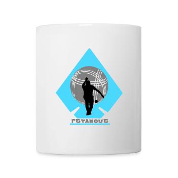 Petanque - Tasse - Weiß - Vorne