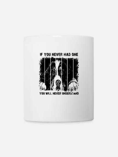Berner Sennenhund - Tasse - Weiß