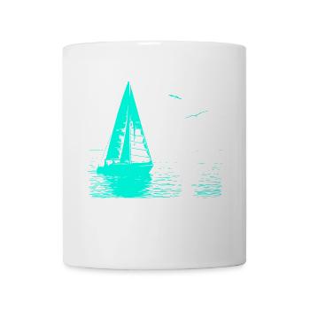 I'd rather be Sailing - Tasse - Weiß - Vorne