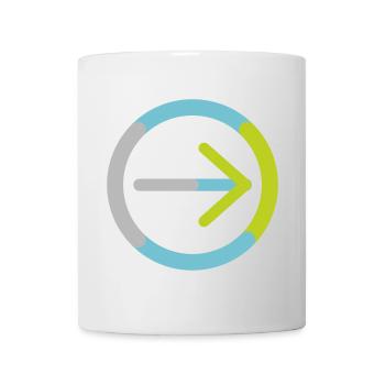 The logo of the cooperative on its own - Mug - white - Front