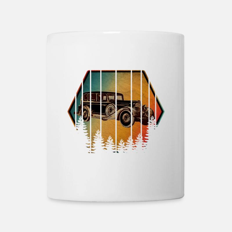 OLDTIMER - Tasse - Weiß