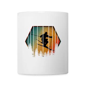 VINTAGE SKI - Tasse - Weiß - Vorne