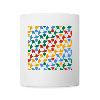 Andalusian Tiles 12 (Alhambra, Granada) - Mug - white - Front