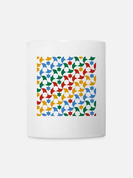 Andalusische Fliesen 12 (Alhambra, Granada) - Tasse - Weiß