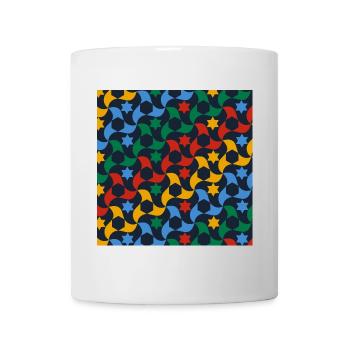 Andalusian Tiles 12 (Alhambra, Granada) - Mug - white - Front
