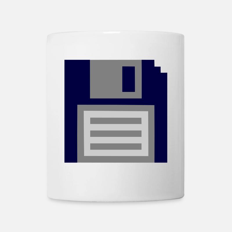 Floppy disk - Mug - white