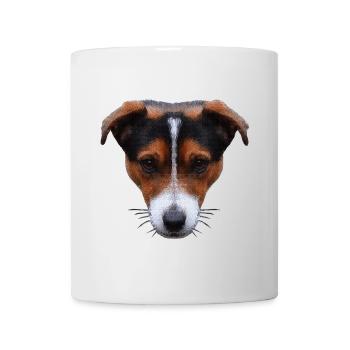 kleidung frauen, Jack russel terrier Kopf - Tasse - Weiß - Vorne