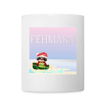 Weihnachten auf Fehmarn - FAULTIERE - OSTSEE - Tasse - Weiß - Vorne