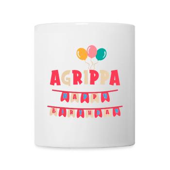 Agrippa t-shirt joyeux anniversaire joyeux anniversaire - Mug blanc - blanc - Devant