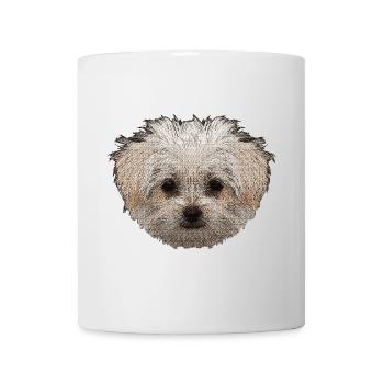 Tiermotiv für tochter, maltipoo - Tasse - Weiß - Vorne