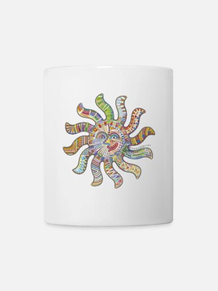 Thought-of-you-sun - Mug - white